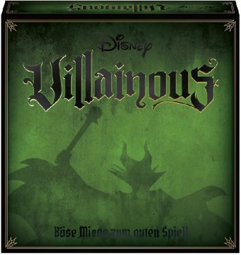 Ravensburger Familienspiel Disney Villainous, Brettspiel für Kinder und Erwachsene, 2-6 Spieler, Gesellschaftsspiel ab 10 Jahren mit Disneybösewichten