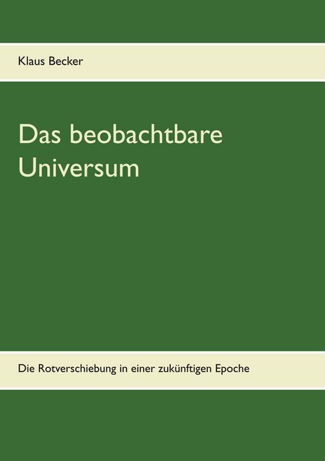 Das beobachtbare Universum main product photo