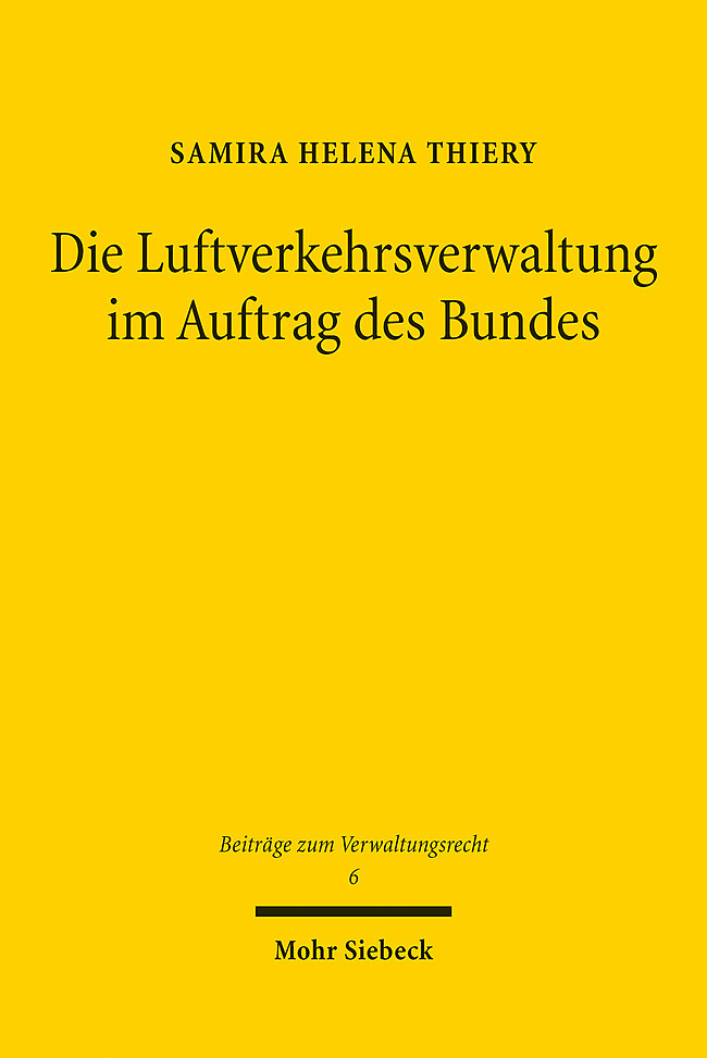 Die Luftverkehrsverwaltung im Auftrag des Bundes main product photo