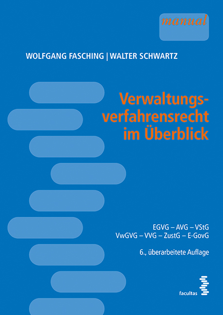 Verwaltungsverfahrensrecht im Überblick main product photo