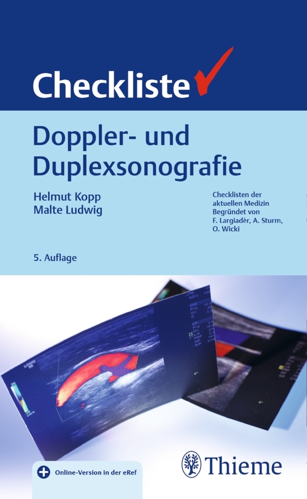 Checkliste Doppler- und Duplexsonografie main product photo