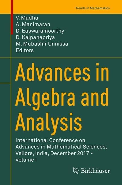 Advances in Algebra and Analysis main product photo