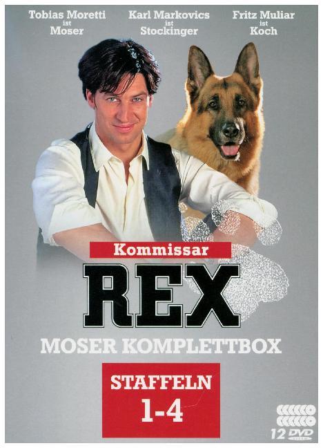 Kommissar Rex - Moser Komplettbox, 12 DVD main product photo