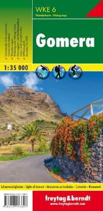 Freytag & Berndt Wanderkarte Gomera 1:35.000