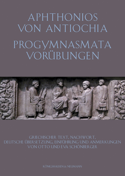 Aphtonios von Antiochia: Progymnasmata. Vorübungen. main product photo