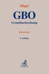 GBO, Grundbuchordnung, Kommentar