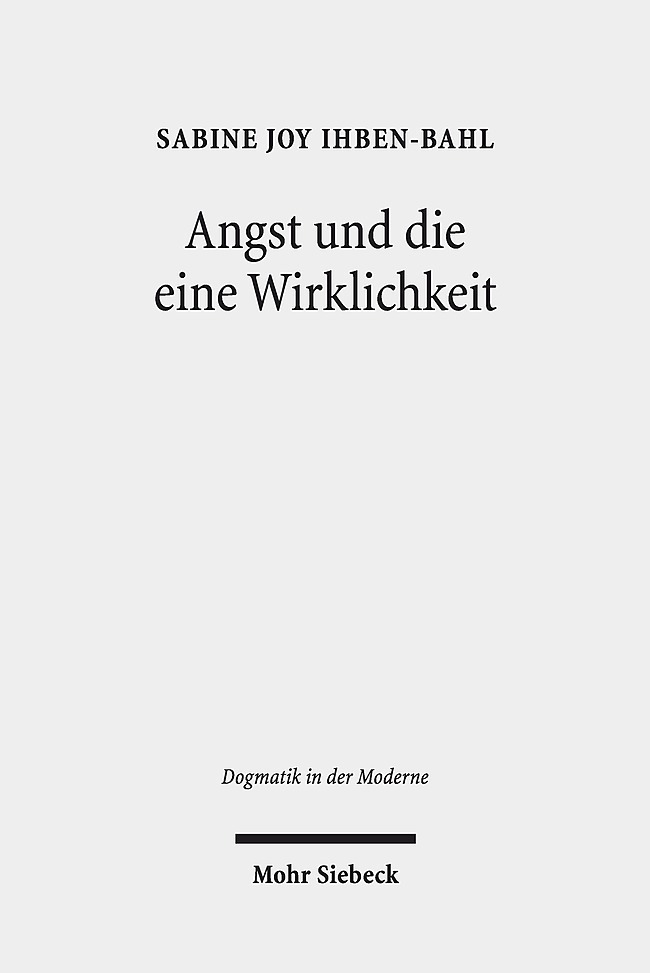 Angst und die eine Wirklichkeit main product photo