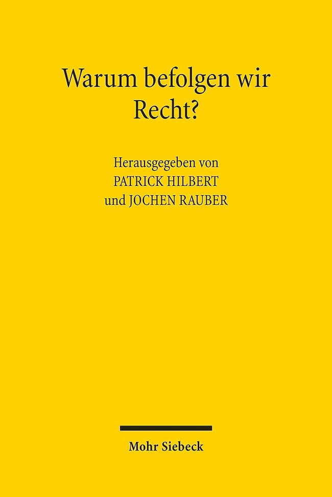 Warum befolgen wir Recht? main product photo