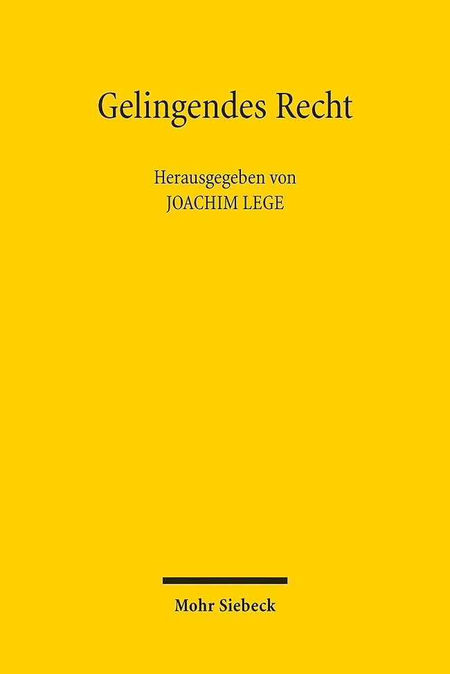 Gelingendes Recht main product photo