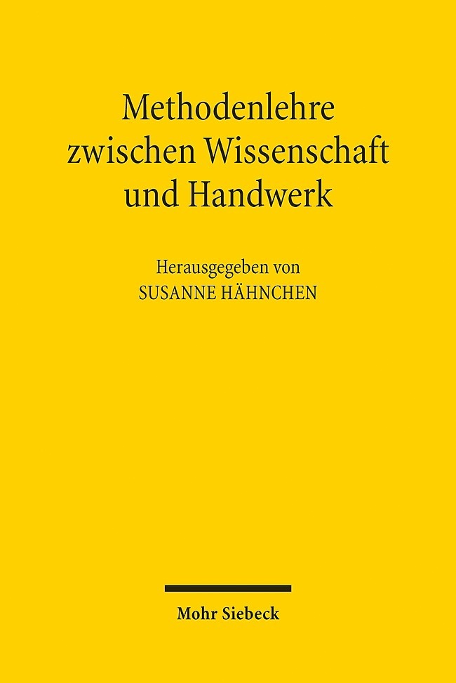 Methodenlehre zwischen Wissenschaft und Handwerk main product photo