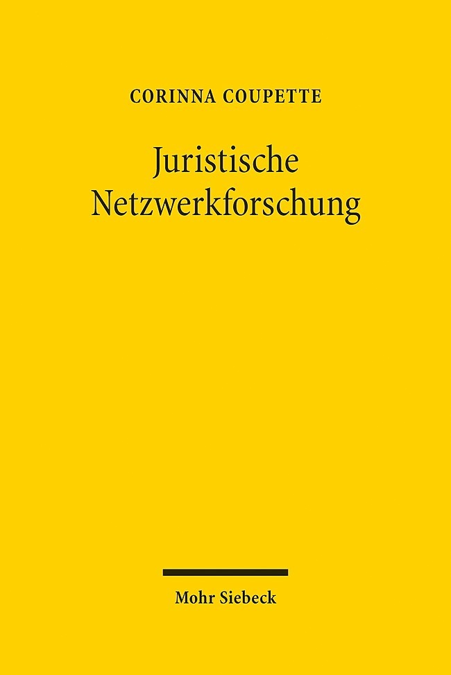 Juristische Netzwerkforschung main product photo