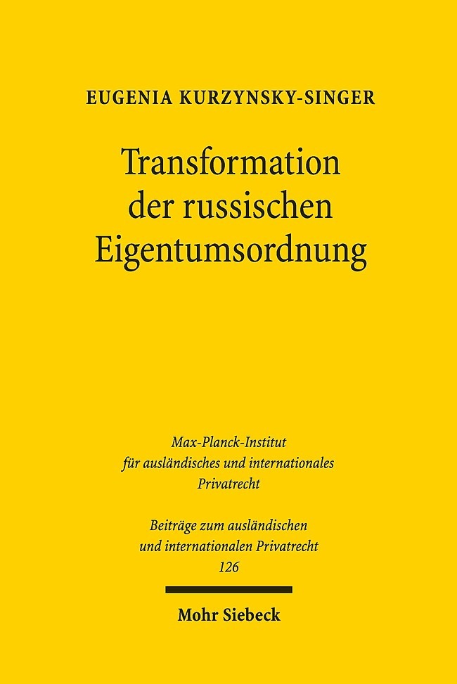 Transformation der russischen Eigentumsordnung main product photo