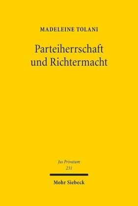 Parteiherrschaft und Richtermacht