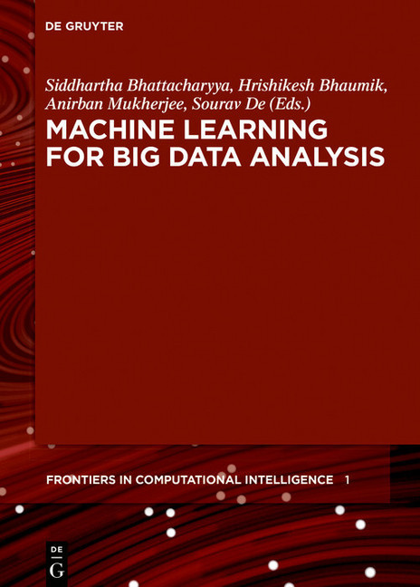 Machine Learning for Big Data Analysis main product photo