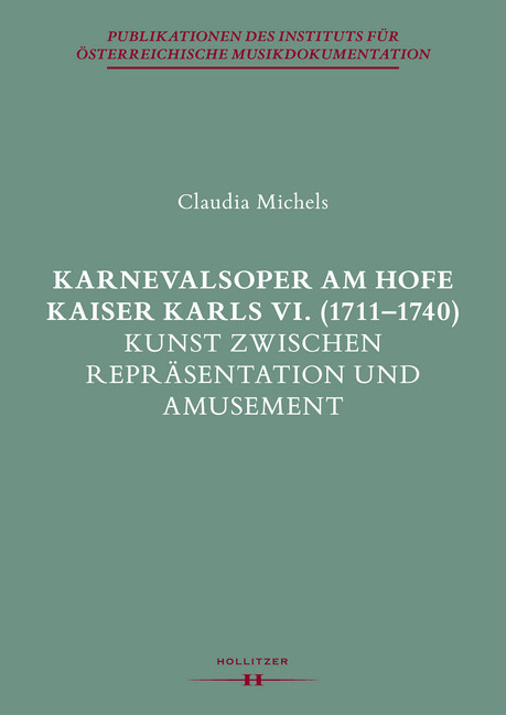 Karnevalsoper am Hofe Kaiser Karls VI. (1711-1740) main product photo