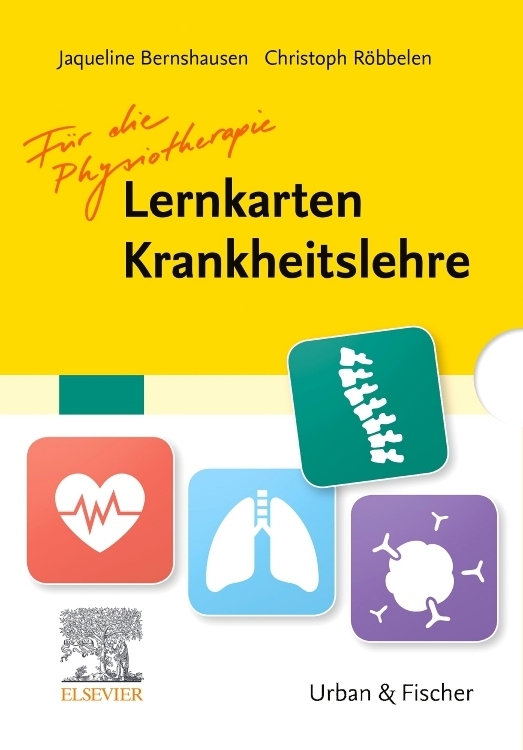 Lernkarten Krankheitslehre für die Physiotherapie main product photo