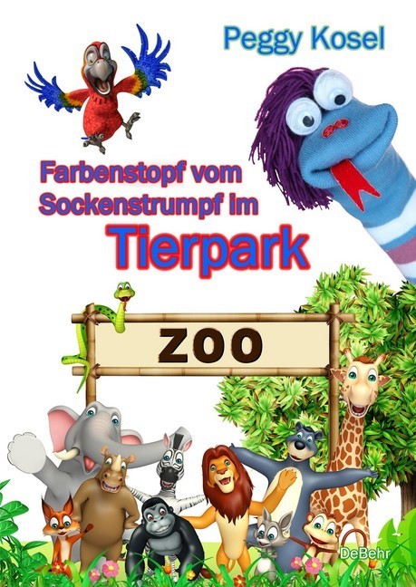 Farbenstopf vom Sockenstrumpf im Tierpark main product photo