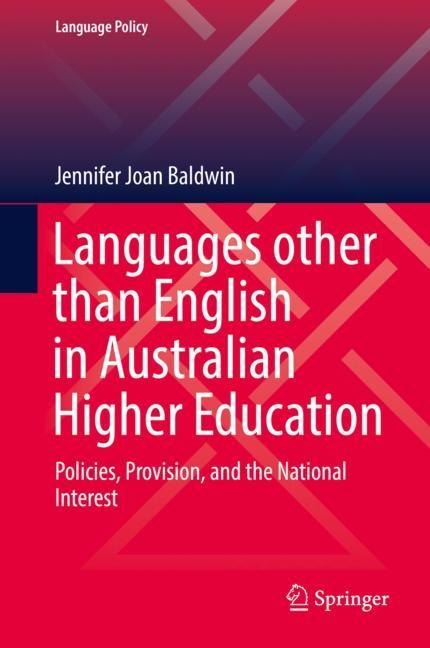 Languages other than English in Australian Higher Education main product photo