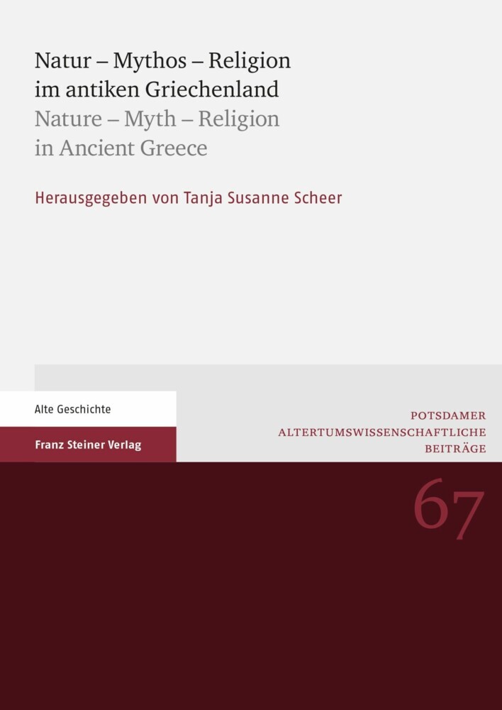 Natur - Mythos - Religion im antiken Griechenland / Nature - Myth - Religion in Ancient Greece main product photo