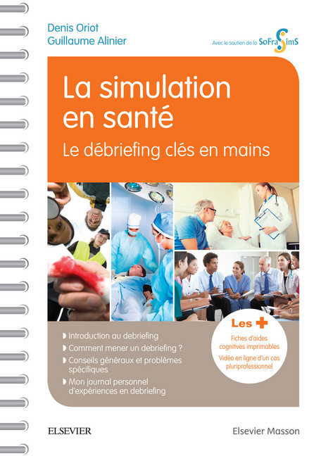 La simulation en santé - Le débriefing clés en mains main product photo