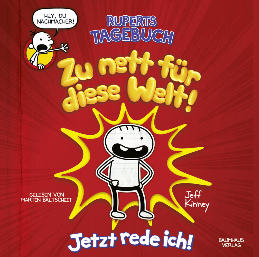 Ruperts Tagebuch - Zu nett für diese Welt!, 2 Audio-CD main product photo