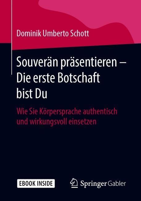 Souverän präsentieren - Die erste Botschaft bist Du main product photo