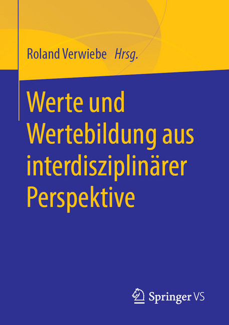 Werte und Wertebildung aus interdisziplinärer Perspektive main product photo