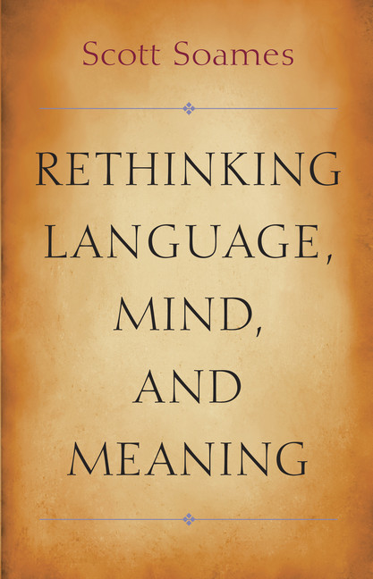 Rethinking Language, Mind, and Meaning main product photo