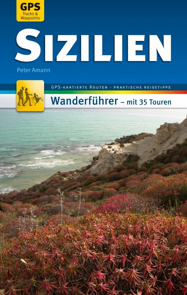 Sizilien Wanderführer Michael Müller Verlag main product photo