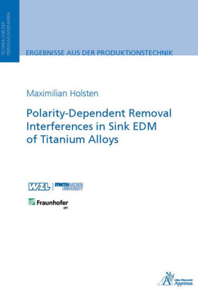 Polarity-Dependent Removal Interferences in Sink EDM of Titanium Alloys