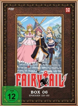 Fairy Tail - TV-Serie - DVD Box 6 (Episoden 125-150) (4 DVDs)