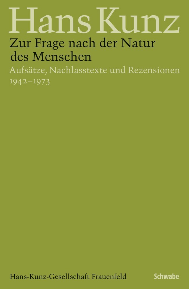 Zur Frage nach der Natur des Menschen main product photo
