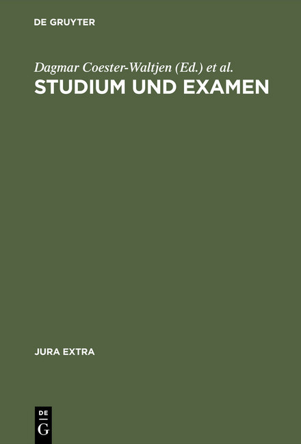 Studium und Examen main product photo