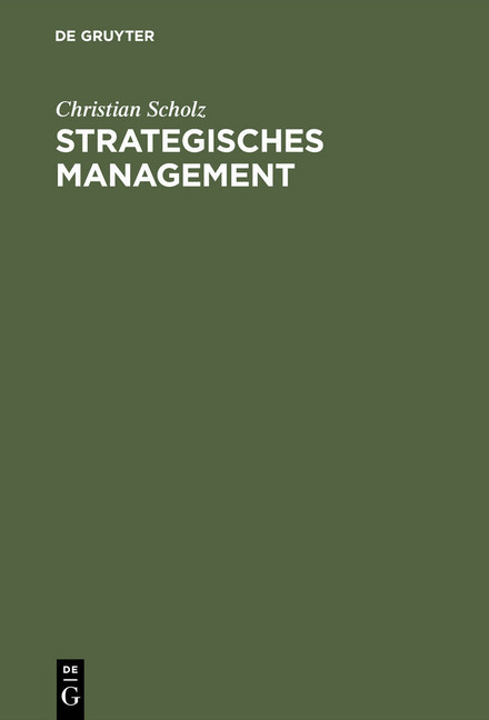 Strategisches Management main product photo