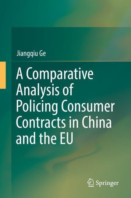 A Comparative Analysis of Policing Consumer Contracts in China and the EU main product photo