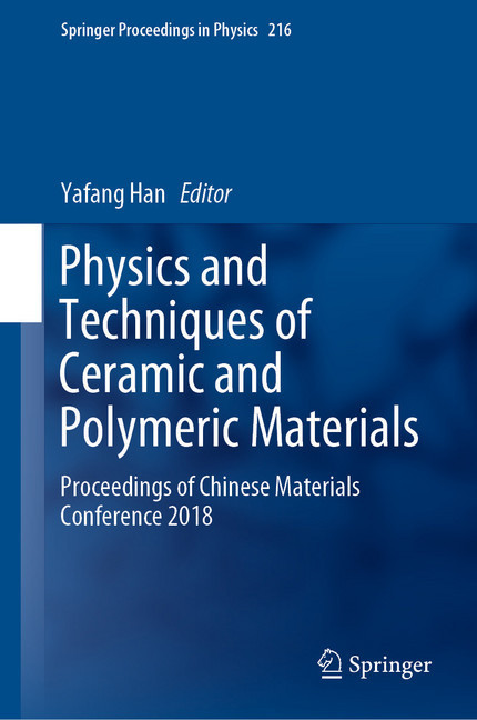 Physics and Techniques of Ceramic and Polymeric Materials main product photo