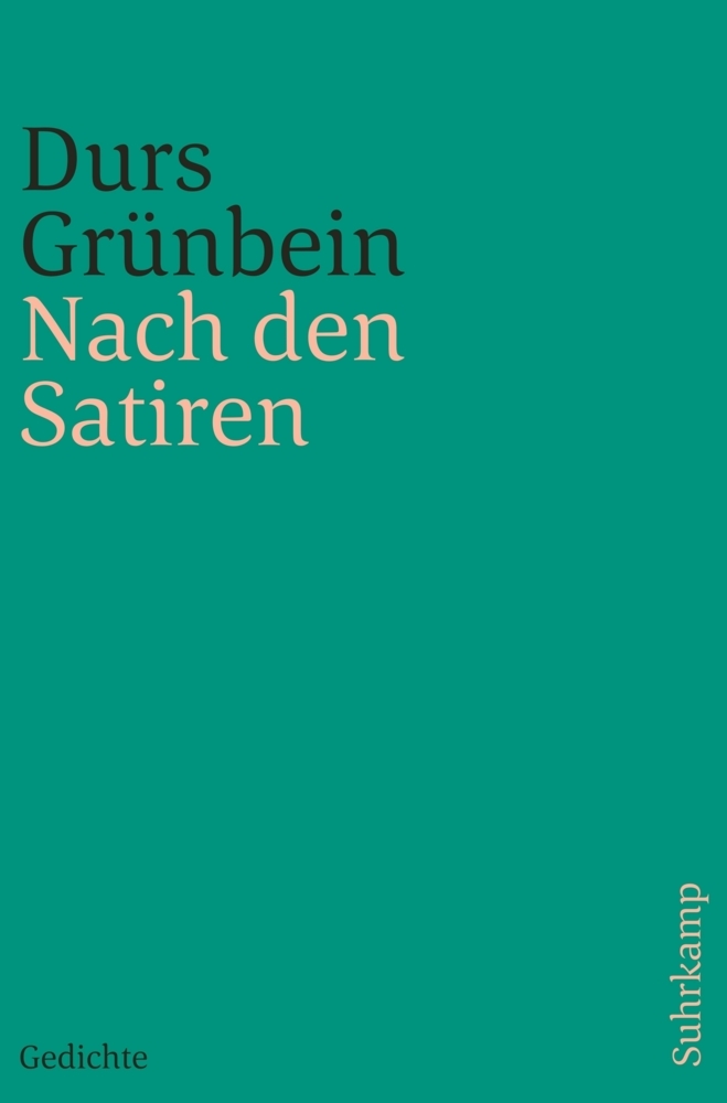 Nach den Satiren main product photo