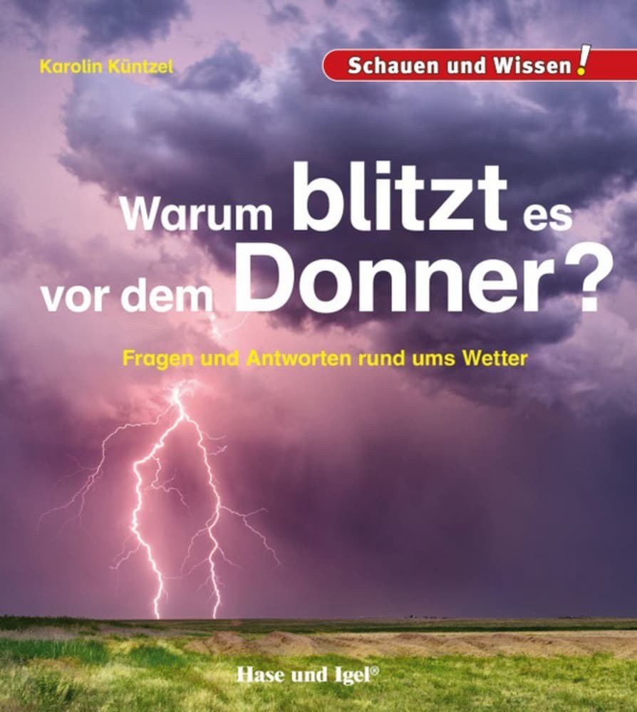 Warum blitzt es vor dem Donner? main product photo
