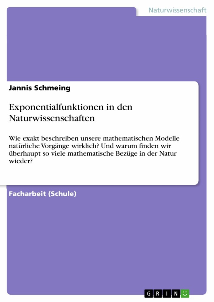 Exponentialfunktionen in den Naturwissenschaften main product photo