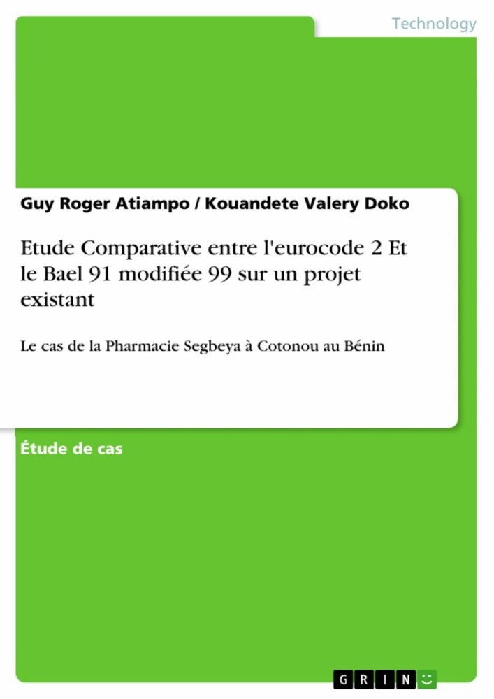 Etude Comparative entre l'eurocode 2 Et le Bael 91 modifiée 99 sur un projet existant main product photo