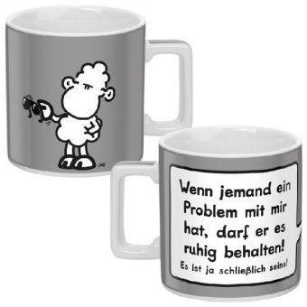 Wortheld Tasse "Problem"