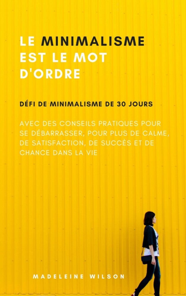 Le Minimalisme Est Le Mot D'Ordre main product photo