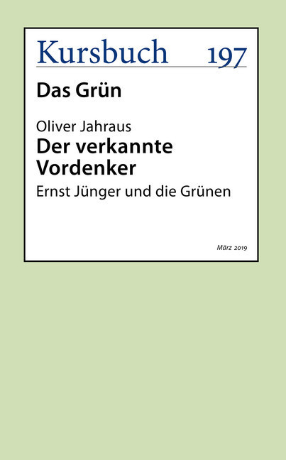 Der verkannte Vordenker main product photo