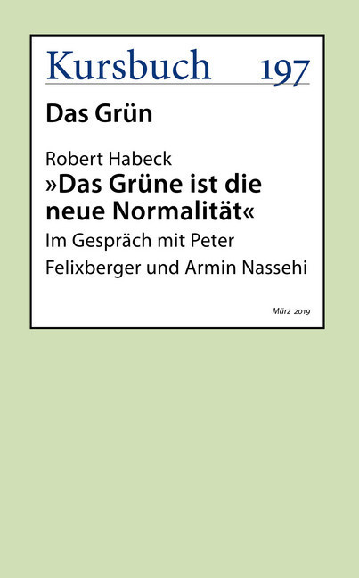 Das Grüne ist die neue Normalität main product photo