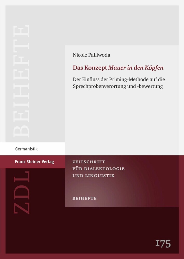 Das Konzept 'Mauer in den Köpfen' main product photo