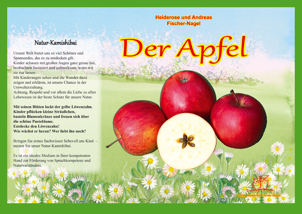 Der Apfel, Natur-Kamishibai main product photo