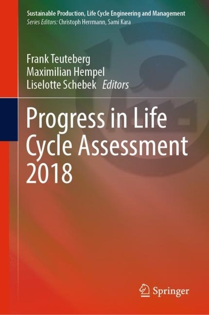 Progress in Life Cycle Assessment 2018 main product photo
