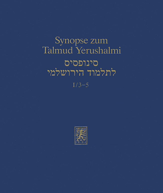 Synopse zum Talmud Yerushalmi main product photo