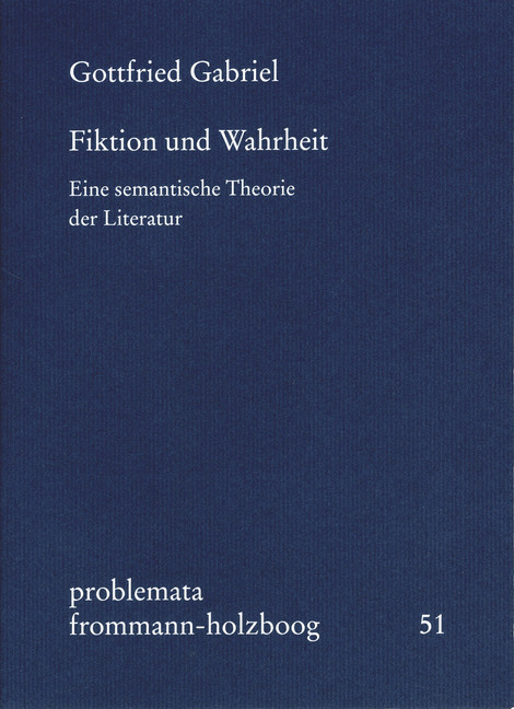 Fiktion und Wahrheit main product photo