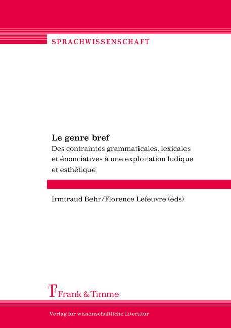 Le genre bref main product photo